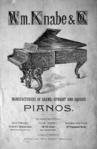 Knabe Advertisement 1889